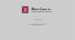 Desktop Screenshot of bescocargo.com